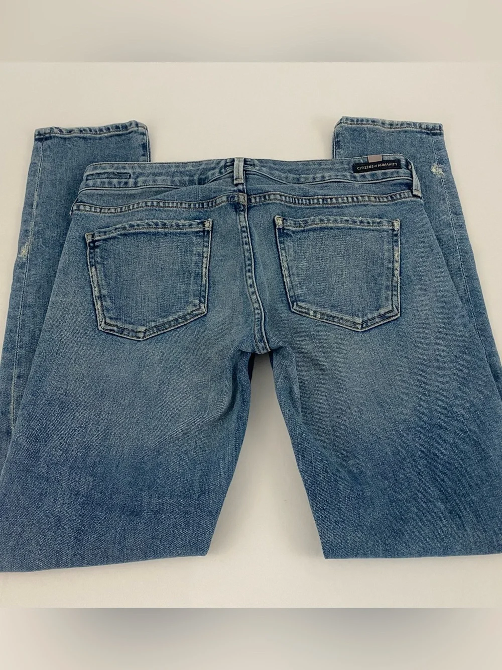 Citizens of Humanity Racer Low Rise Skinny Jeans light Wash Size 28